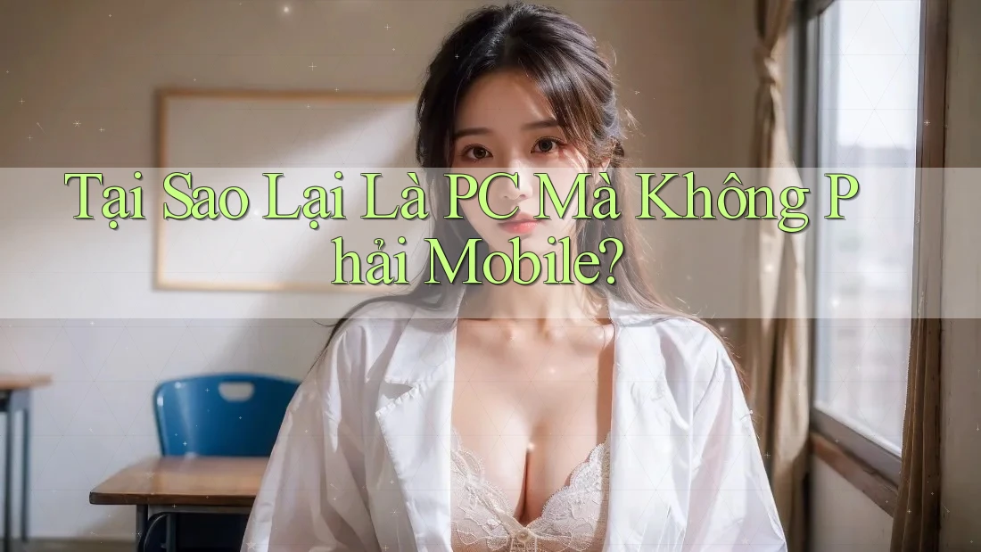Tại Sao Lại Là PC Mà Không Phải Mobile? Tại Sao Lại Là PC Mà Không Phải Mobile?