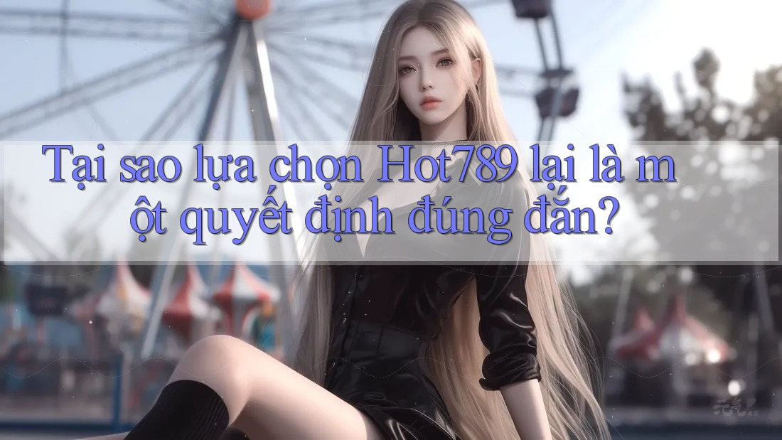 Tại sao lựa chọn Hot789 lại là một quyết định đúng đắn?