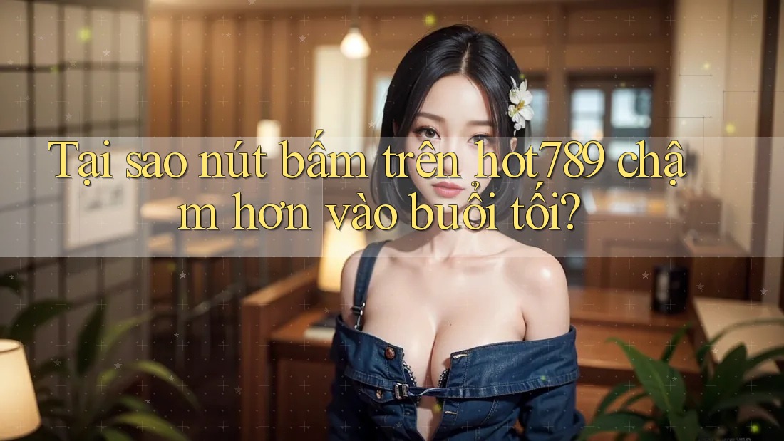 Tại sao nút bấm trên hot789 chậm hơn vào buổi tối?