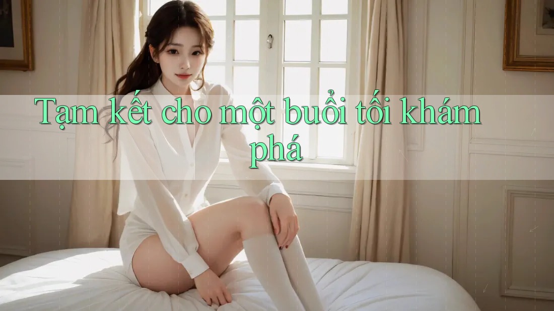 Tạm kết cho một buổi tối khám phá Tạm kết cho một buổi tối khám phá