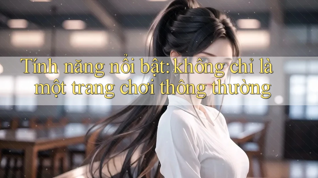 Tính năng nổi bật: không chỉ là một trang chơi thông thường Tính năng nổi bật: không chỉ là một trang chơi thông thường