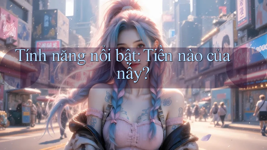 Tính năng nổi bật: Tiền nào của nấy? Tính năng nổi bật: Tiền nào của nấy?