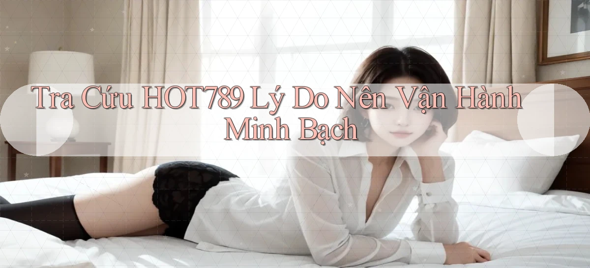 tra cứu hot789 lý do nên vận hành minh bạch
