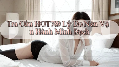 tra cứu hot789 lý do nên vận hành minh bạch
