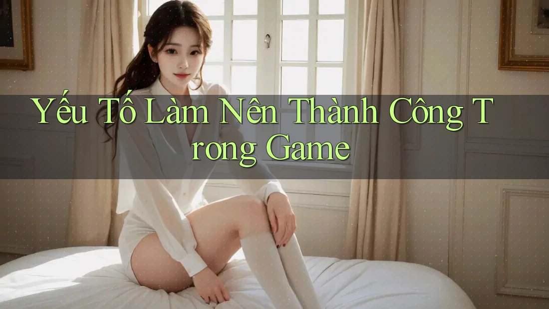 Yếu Tố Làm Nên Thành Công Trong Game Yếu Tố Làm Nên Thành Công Trong Game